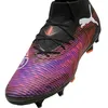 Image de PUMA Future 8 Pro MXSG, Chaussure de Football Unisexe, PUMA Black-PUMA White-Glowing Red,