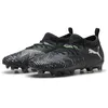 Image de Puma Mixte Enfant Future 8 Match FG/AG Jr, Black Cool Light Gray Fluo Green, 29 EU