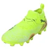 Image de Puma Mixte Enfant Future 8 Match FG/AG Jr, Yellow Alert Puma Black Sun Struck, 35.5 EU
