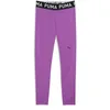 Image de PUMA W STRONG COLORBLOCK TIGHT - HW FL, Collants Mixte, Wild Berry, XS