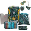 Image de DerDieDas ErgoFlex Easy Dino Time Ensemble Cartable 5 pièces, Vert, ErgoFlex Easy Set