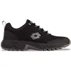 Image de Lotto Baskets Unisexes, Noir/Gris, 45 EU, Noir/Gris, 45 EU