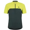Image de Ziener NARIUS Maillot de Cyclisme pour Homme - VTT - Vélo de Route - Respirant - Séchage Rapide - Élastique - Manches Courtes - Citron amer - 50