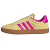 Image de adidas Femme VL Court 3.0 Shoes, Powder Yellow/Shock Pink/Gold met., 37 1/3 EU