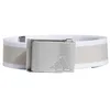Image de adidas Damen REVERSIBLE STRIPED WEBBING BELT, Dusky Petrol/Crystal Sky, M