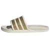 Image de adidas Femme Adilette Comfort 2.0 Slides Sandal, Off White/Gold Met./Chalk White, 37 EU