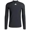 Image de adidas Homme Long Sleeves Rashguard Swimwear, Black/White, XXL
