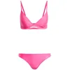 Image de adidas Damen Padded 2-Way Straps Triangle Bikini Set, Shock Pink/White, 42