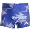 Image de adidas Graphic Swim Boxers Slips de Bain, Semi Lucid Blue/White, 26 Homme