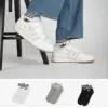Image de Chaussettes X3 Ankle Trefoil Blanc/noir/gris