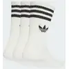Image de Chaussettes mi-mollet 3 bandes (3 paires) 40-42 MLT15