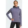 Image de Sweat-shirt à capuche demi-zip hiver Own The Run L KRD78