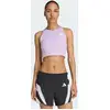 Image de Crop top de running poche gel Adizero L KSY46