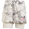 Image de Adidas Femme Own The Run Spray Dye 2in1 Short, Orbit Grey/Black, L