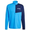 Image de adidas Herren Terrex Multi Climacool Half Zip Long Sleeve, Ray Blue, S