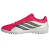 Image de adidas Mixte Predator Club Turf Football Shoes, Lucid Red/Core Black/FTWR White, 40 2/3 EU