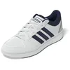 Image de adidas Homme Hoops Classic Shoes, FTWR White/Dark Blue/Orbit Grey, 42 EU