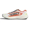 Image de adidas Homme Terrex Agravic Lite Shoes, FTWR White/Core Black/Impact Orange, 44 2/3 EU