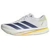 Image de adidas Homme Adizero Sl2 Shoes, FTWR White/Dark Blue/Dual Yellow, 44 EU