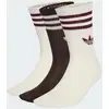 Image de Chaussettes mi-mollet 3 bandes (3 paires) 40-42 MLT15
