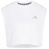 Image de adidas Damen adi365 Running Essentials Crop T-Shirt, White, XXL