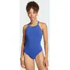 Image de MAILLOT DE BAIN TOUCHER PEAU DE PÊCHE BRETELLES 2 SENS COL MONTANT 3 BANDES 40 H2899