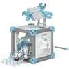 Image de Schleich ELDRADOR Creatures | BattleCave Bête des Glaces 42733 | Set avec Grotte, Monstre, Pince, Mur de tir & Cristal | Battle Caves empilables en arène | dès 6 Ans | 48 pièces