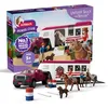Image de schleich Horse Club | Pick-up avec remorque équestre Lakeside 42705 | avec Camion, Van pour Chevaux, Box, Hannah, 2 Chevaux & Accessoires | Jouet de Cheval & Cadeau dès 5 Ans | Set de 119 pièces
