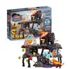 Image de schleich ELDRADOR Creatures | MasterCave Smashrador 42757 | Coffret avec 4 BattleCaves, 4 Minis, Robot, Lion de Lave & Super Cristal | Fonctions variées & Accessoires | Dès 6 Ans | 119 pièces
