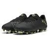 Image de Puma Chaussures de Football Future 8 Play FG/AG, Puma Noir pétillant Vert Clair Terrain, 44.5 EU