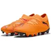 Image de PUMA Chaussures de Football Future 8 Match FG/AG WN pour Femme, Heat Fire PUMA Black Ravish, 38.5 EU