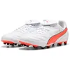Image de PUMA Chaussures de Football Unisexe King Liga FG/AG, Puma PUMA Rouge Blanche et Noire, 44 EU