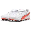 Image de PUMA Chaussures de Football Unisexe King Liga FG/AG, Puma PUMA Rouge Blanche et Noire, 40.5 EU
