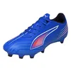 Image de PUMA Chaussures de Football Ultra 6 Play FG/AG WN pour Femme, PUMA Ultra Bleue, Blanche et Rouge, 37.5 EU