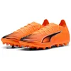 Image de PUMA Mixte Ultra 6 Match MG Chaussure de Football, Heat Fire Noir/Rouge Brillant, 47 EU