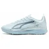 Image de Puma Ultra 6 Play TT Chaussures de Football pour Enfant, ICY Blue Puma White Blue Jewel, 38.5 EU