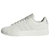 Image de adidas Femme Advantage 2.0 Shoes, Core White/Core White/Cyber met., 40 2/3 EU