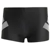 Image de adidas Homme Big Bars Boxers Swimwear, Black/White, 38