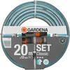 Image de Tuyau Gardena Classic 13 mm (1/2"), 20 m : tuyau d'arrosage universel en tissu croisé robuste, pression d'éclatement 22 bars, résistant aux UV (18004-20)