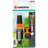 Image de Nécessaire d'arrosage 13 mm (1/2 Pouce) et 15 mm (5/8 Pouce) de Gardena : kit de lances d'arrosage avec Aquastop pour un changement rapide du raccord (18288-20)