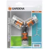 Image de Nécessaire de dérivation en Y pour arrosage 13 mm (1/2 Pouce)/15 mm (5/8 Pouce) de Gardena : raccord de dérivation pour une distribution simple (18287-20)