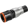 Image de Raccord d'arrosage Premium Aquastop 13 mm (1/2'') - 15 mm (5/8 Pouce) de Gardena : aquastop, résistant au gel, emballé (18253-20) (Lot de 2)
