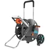 Image de GARDENA 18520-20 Schlauchwagen CleverRoll L Easy Dévidoir de tuyau sur roues nu 1 pc(s) gris, turquoise, orange
