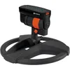 Image de Arroseur pour surfaces carrées AquaZoom compact Gardena : Arroseur pour l’arrosage de superficies de 9-216 m², portée 3-18 m, distance de jet 3-12 m, filtre intérieur intégré (18708-20)