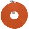 Image de Arroseur souple Gardena : arroseur à pulvérisation pour massifs et surfaces étroits, pulvérisation fine, adapté à de nombreux raccords Gardena, réglage de la longueur, 15 m, orange (996-20)