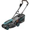 Image de Gardena tondeuse à gazon électrique PowerMax 37/1800 G2: Tondeuse <500 m², puissance 1 800 W, largeur coupe 37 cm, volume bac 45 l, hauteur 35 65 mm, poignée ErgoTec Plus, rabattable (14637-20)