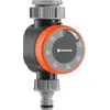 Image de Gardena Minuterie d'arrosage : interrupteur automatique pour robinets d'eau 26,5 mm (G 3/4) ou 33,3 mm (G1), durée d'arrosage flexible (5-120 min), connexion facile grâce au raccord rapide (1169-20)