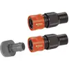 Image de Set de raccordement GARDENA 01505-23 plastique 26,5 mm (G3/4), 33,3 mm (G1)
