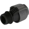 Image de Raccord mâle de Gardena : raccord des conduites aux électrovannes et raccordement direct à l'installation domestique, 25 mm à filetage mâle x 1 Pouce, technologie de raccordement Quick&Easy (2763-20)