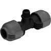 Image de Dérivation en T mâle de Gardena : raccord pour raccorder des arroseurs escamotables au sein d'une conduite, 25 mm x 1/2 Pouce, technologie de raccordement Quick&Easy (2786-20)